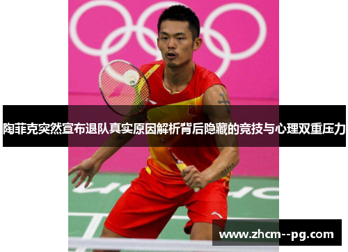 陶菲克突然宣布退队真实原因解析背后隐藏的竞技与心理双重压力